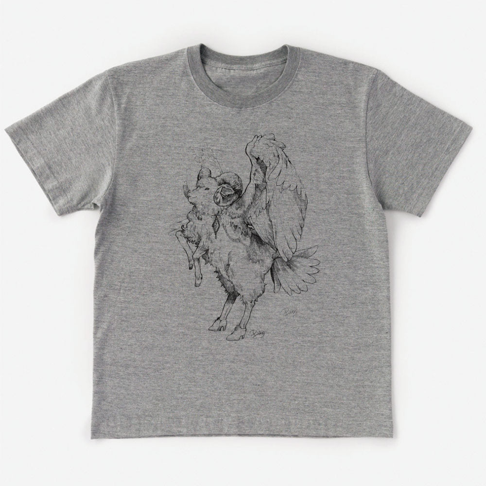 T-Shirt Fictional Animal MIX:Cotswolds Sheep MIX Whooper Swan
