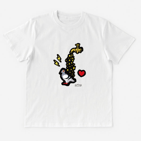 星浴びハト T-Shirt