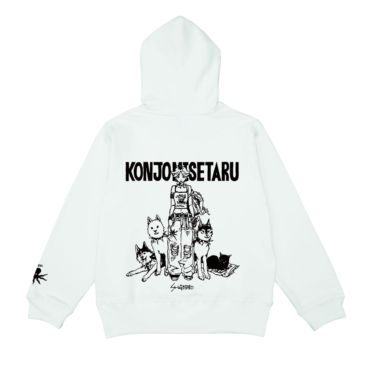 KONJOMISETARU ジップパーカー
