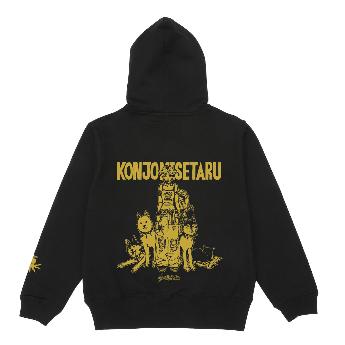 KONJOMISETARU ジップパーカー