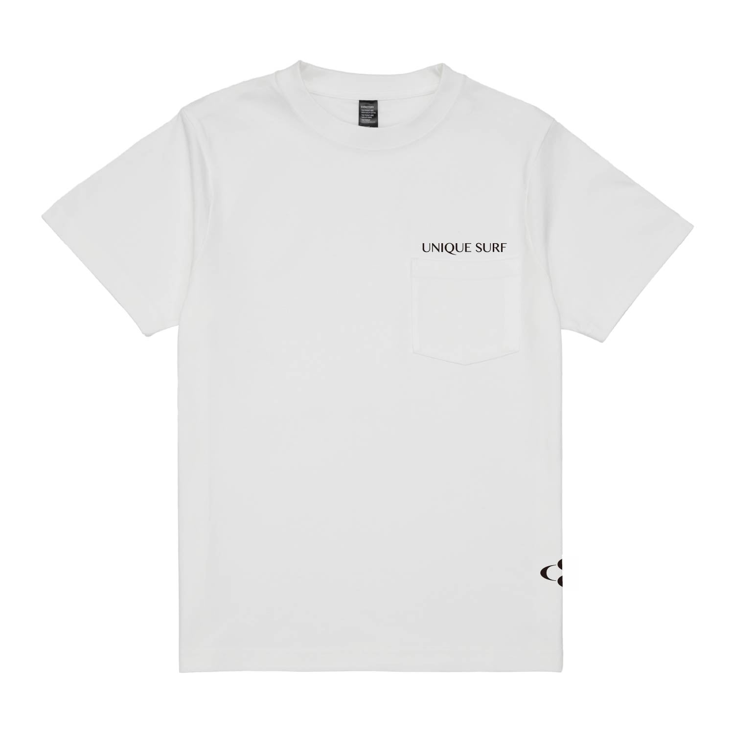 ポケットロゴ刺繍 TEE | UNIQUE SURF