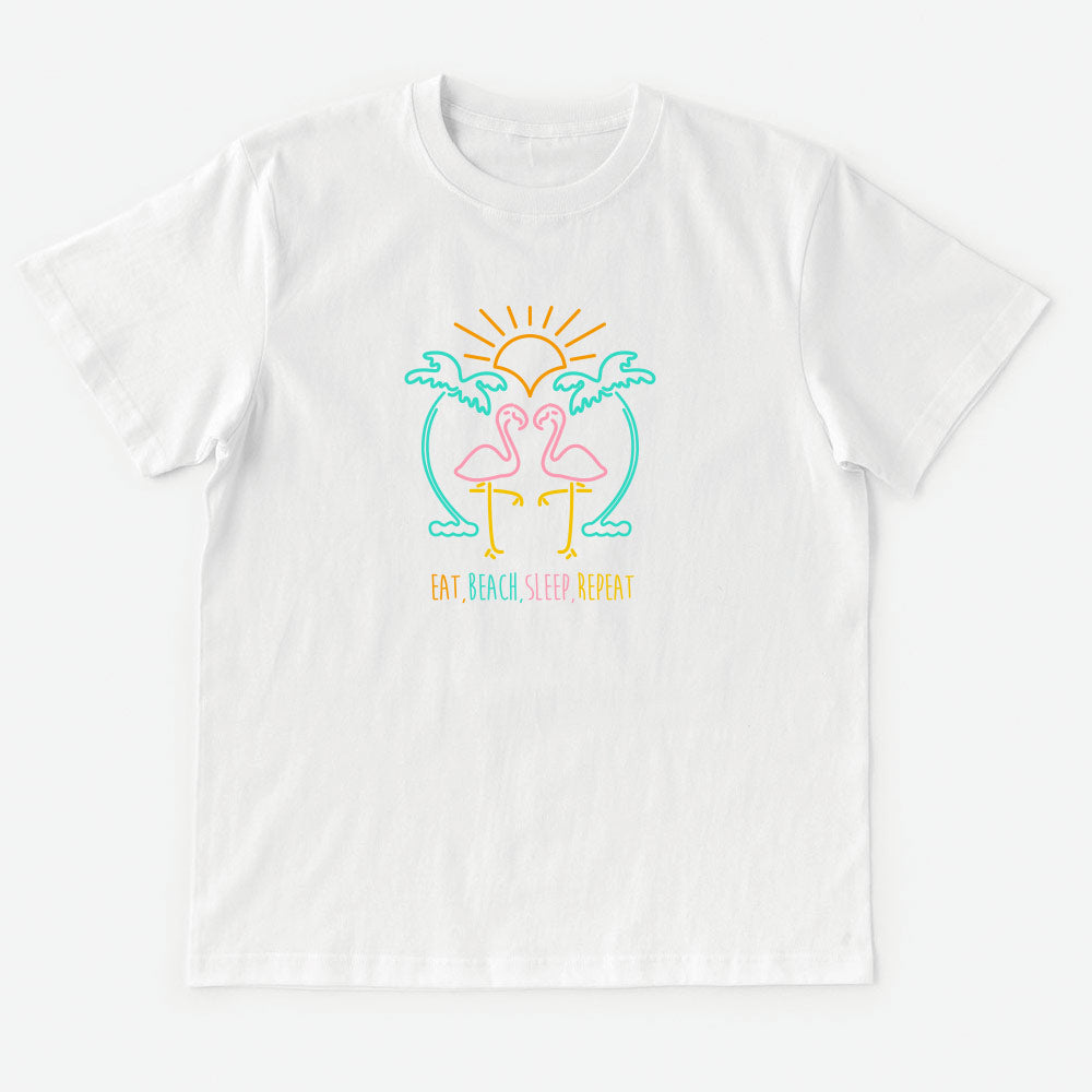 T-Shirt EAT,BEACH,SLEEP,REPEAT 
