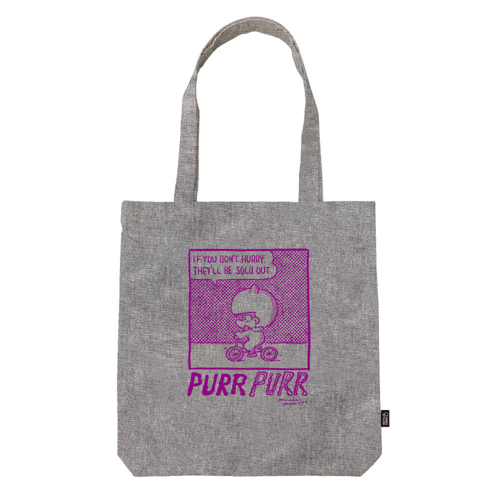 PURR PURR TRICYCLE Tote bag