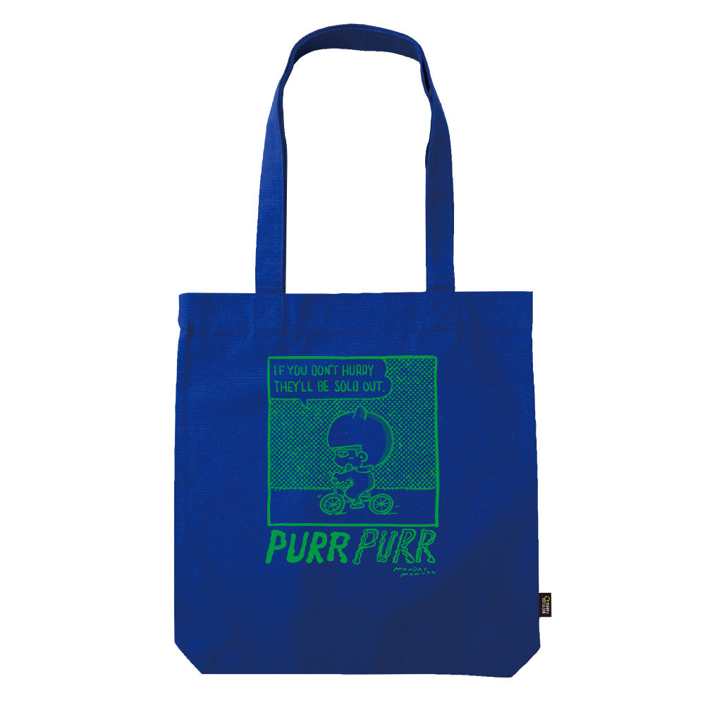 PURR PURR TRICYCLE Tote bag