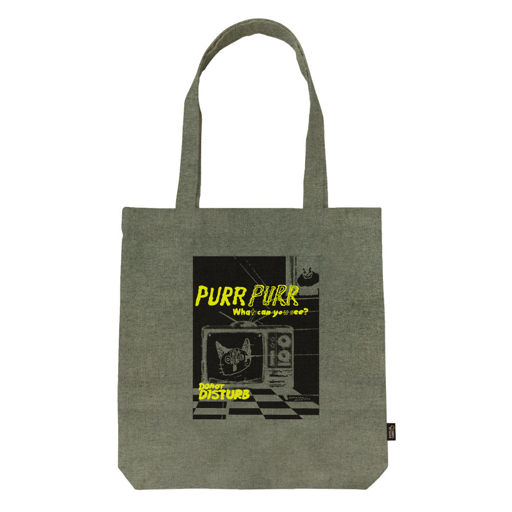 PURR PURR TV Tote bag