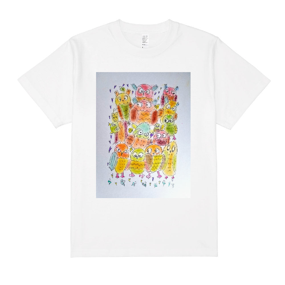 愉快なふくろう達 T-Shirt