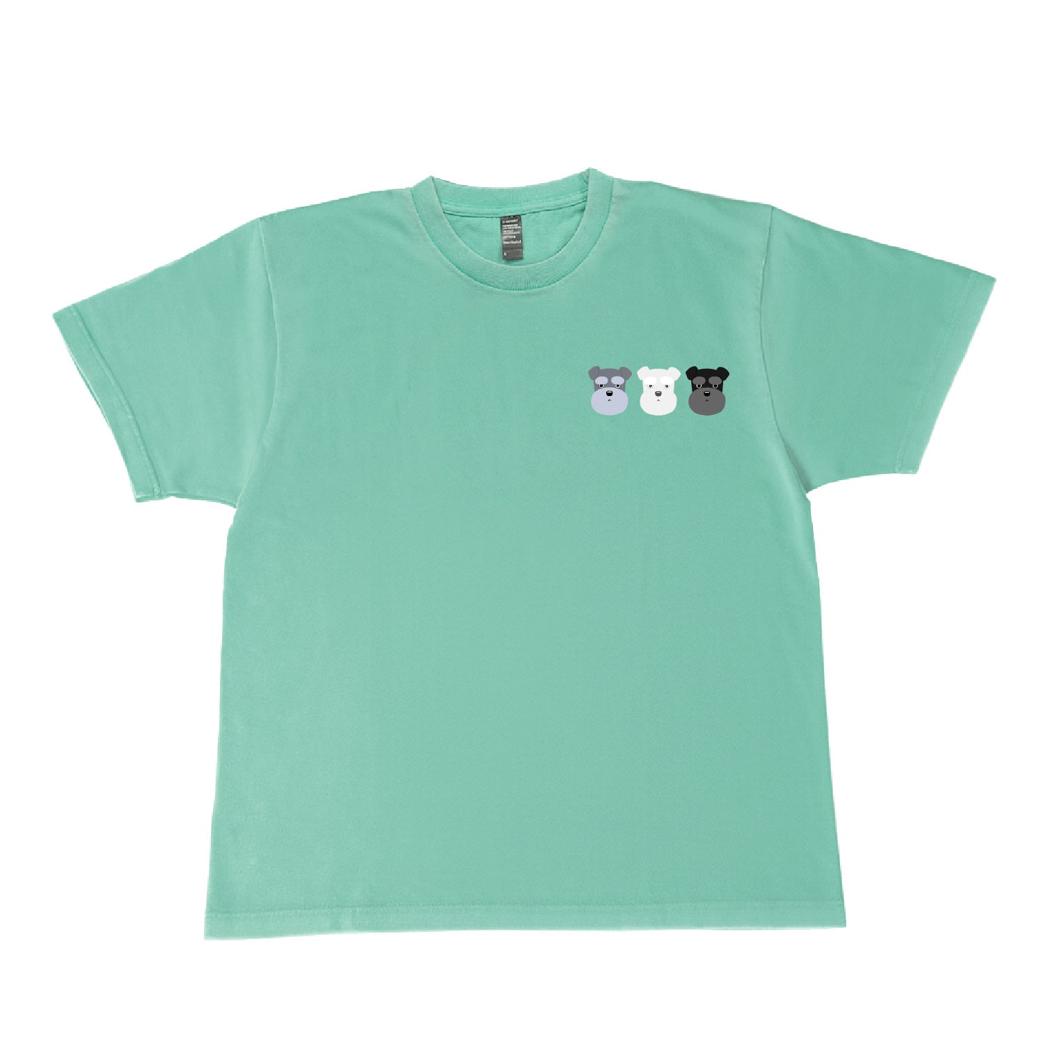 うちのこTシャツ：シュナウザー