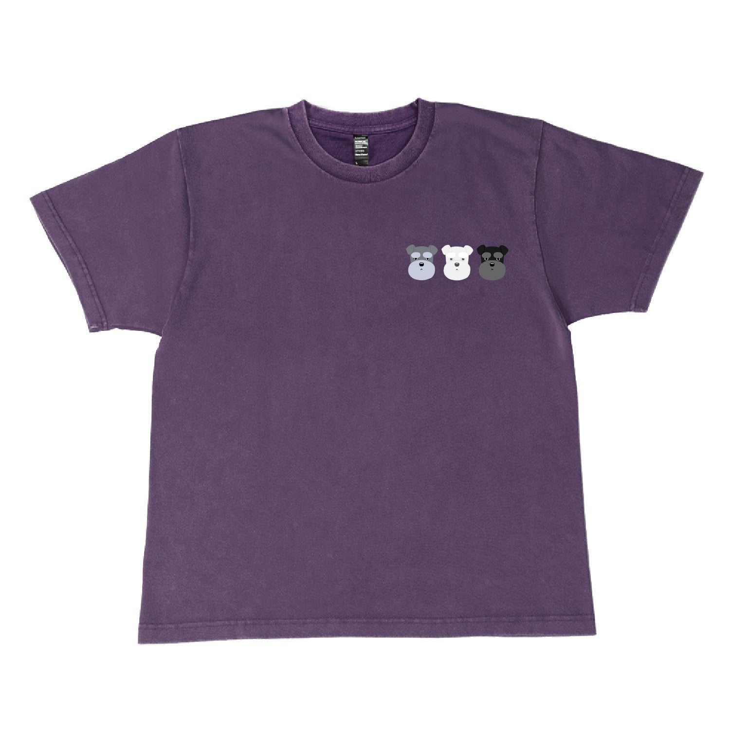 うちのこTシャツ：シュナウザー