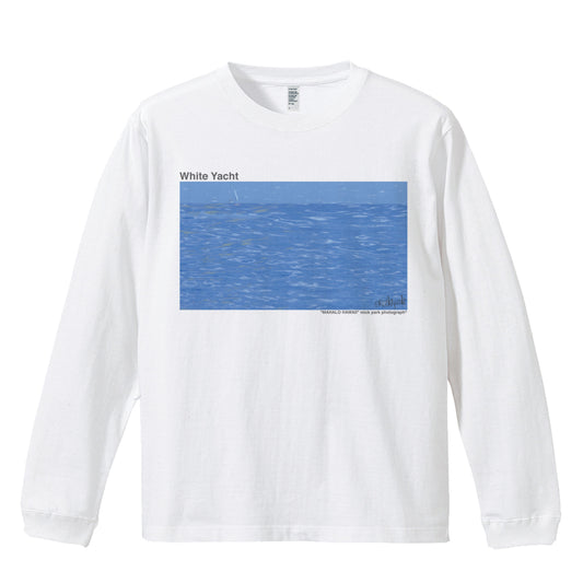 Long Sleeve T-Shirt White Yacht