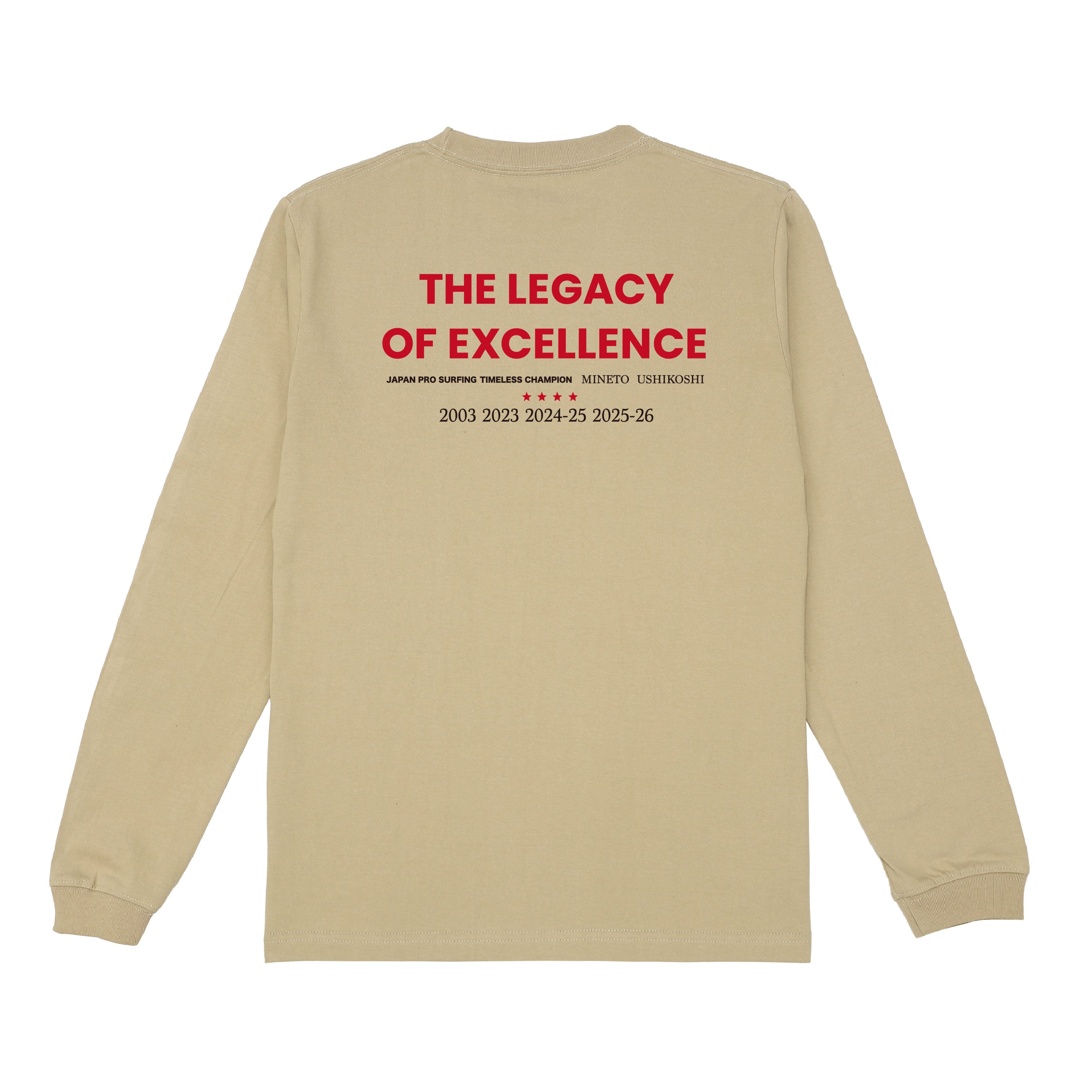 S.LEAGUE 25-26 MASTERS LEAGUE CHAMPION 記念 Long Sleeve T-shirt