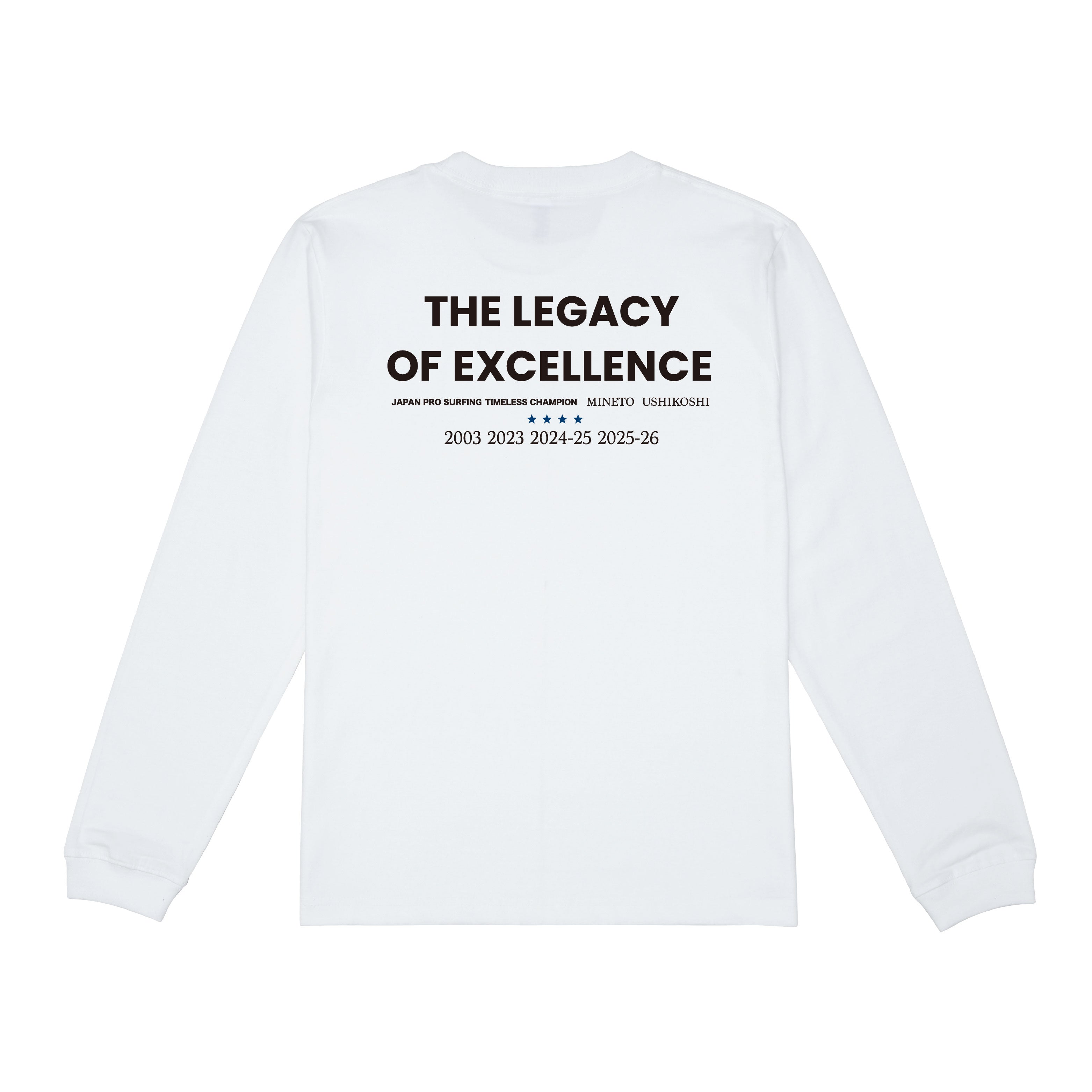 S.LEAGUE 25-26 MASTERS LEAGUE CHAMPION 記念 Long Sleeve T-shirt