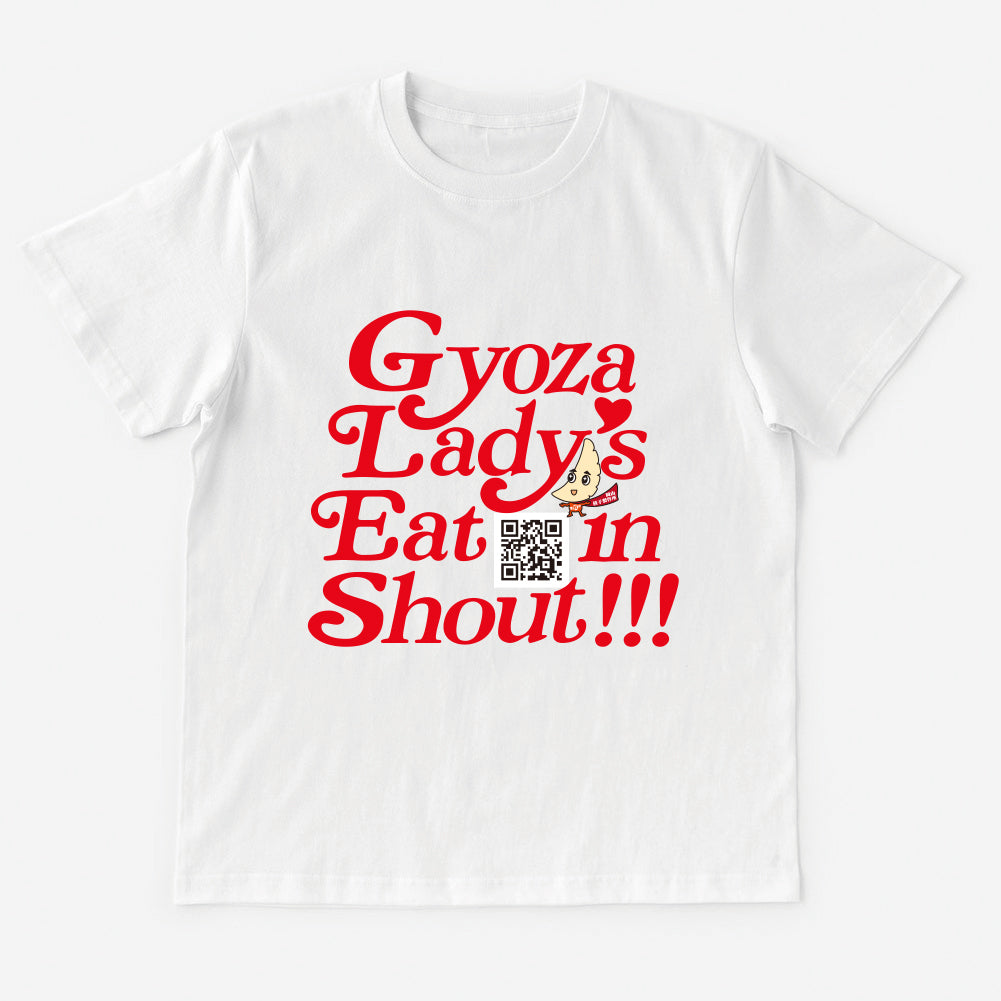 T-Shirt Gyoza Lady's Eat in Shout 